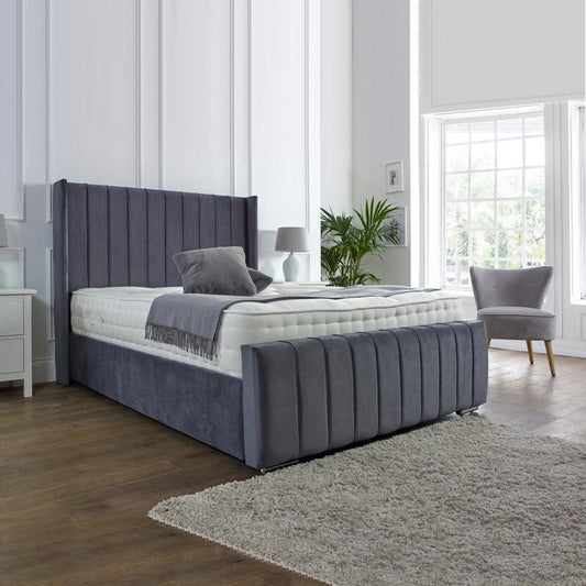 Elisa Ottoman Storage Bed - Optional Mattress