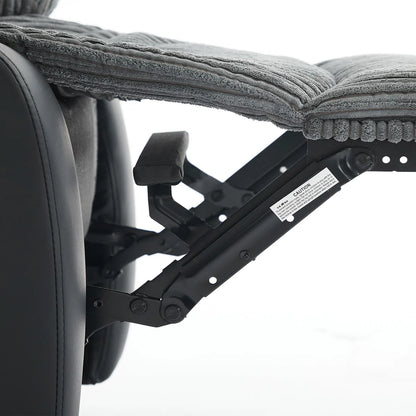 Reclining Sofa Sectional Recliner Plush Corduroy Couches Set Sofa (3+2)