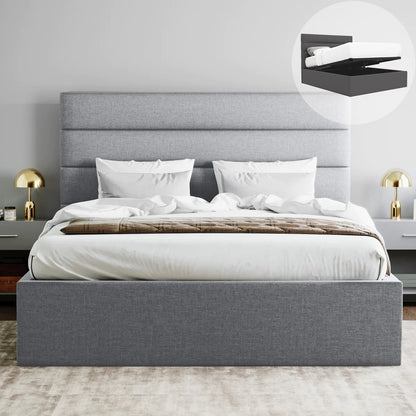Solara Ottoman Storage Bed - Optional Mattress