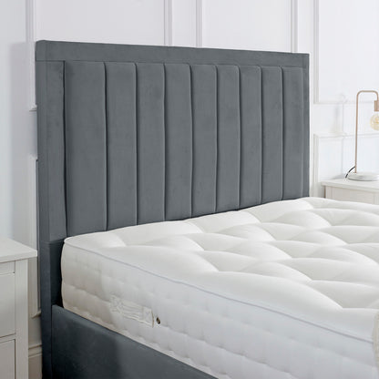 Giselle Upholstered Bed Frame - Optional Mattress