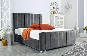 Panel Line Upholstered Bed | Optional Storage