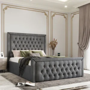 Hilton Upholstered Bed | Optional Storage