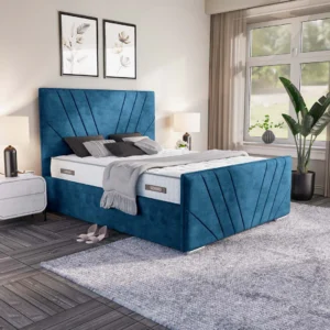 Fiji Sunrise Upholstered Bed | Optional Storage