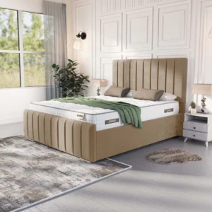 Lisbon Upholstered Bed | Optional Storage