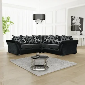 Shannon Wide Armrest High-Back 5-Seater Corner Sofa